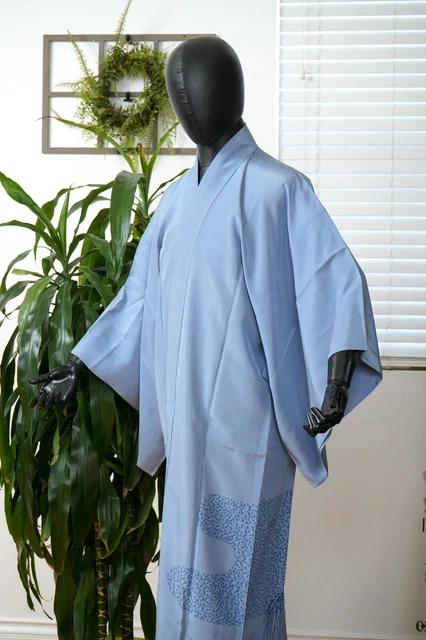 Dear Vanilla Japanese Juban Undergown Men's Kimono Authentic Vintage Japan Mint 2