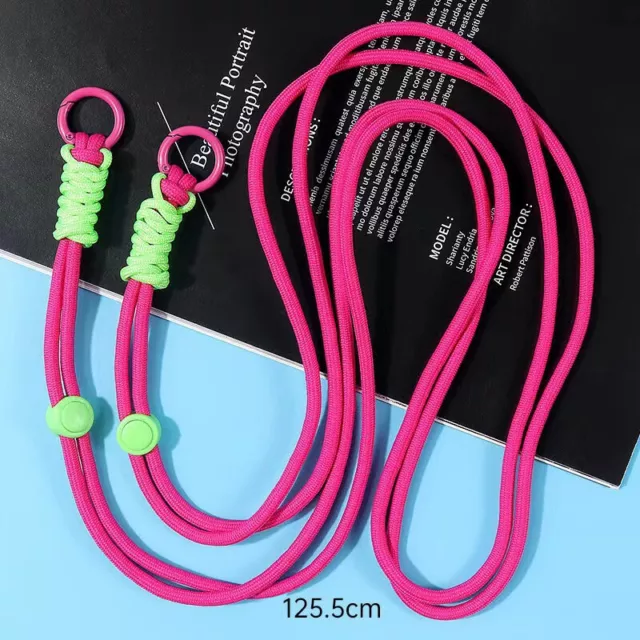 Key Ring Adjustable Braided Rope With Replacement Patch For Mobile Phone Acce DR