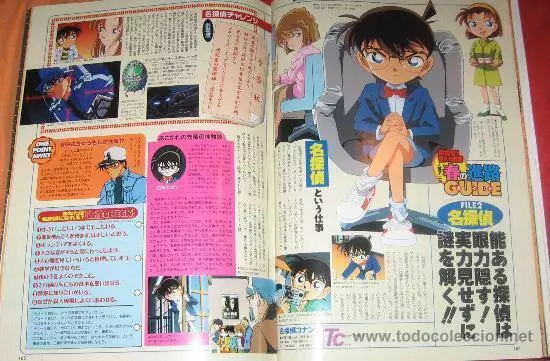 détective conan meitantei gosho aoyama JAPON CLIPPINGS