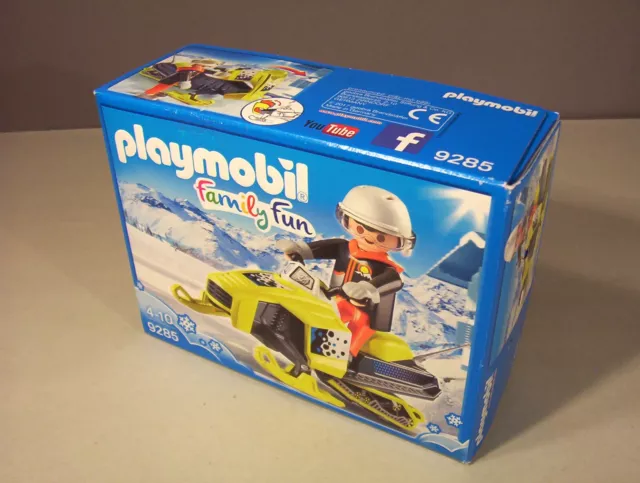 OVP, playmobil 9285 ungeöffnet,  Schneemobil, Motorschlitten, Schneemotorrad