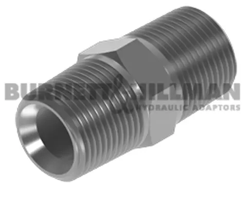 Burnett & Hillman Hydraulic NPTF 4" Male x NPTF 4" Male Adaptor | 00710