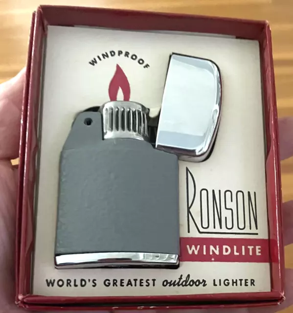 1950's Ronson Windlite Lighter w/Box - Fig. 49