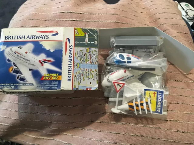 british airways airport gift set . toys