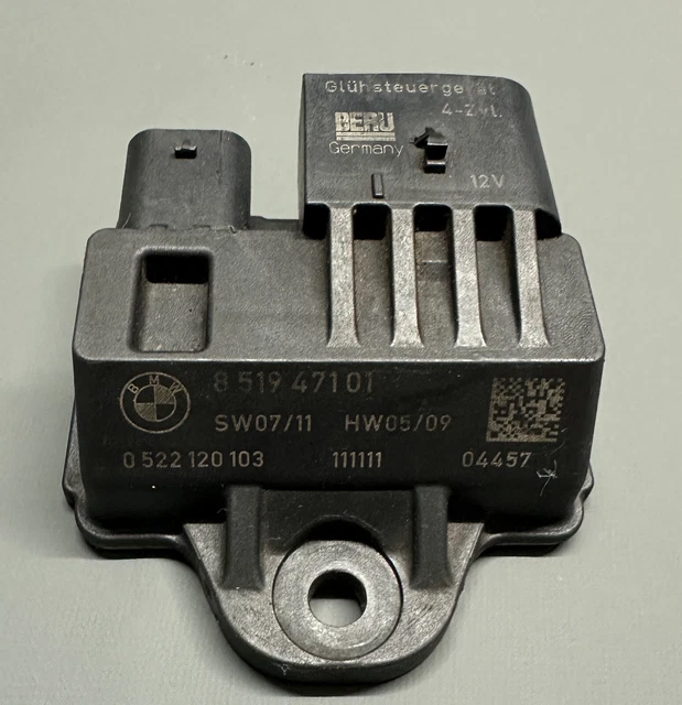 BMW 5 F10 F11 Glow Plug Relay Control Module 851947101 0522120103 £33.