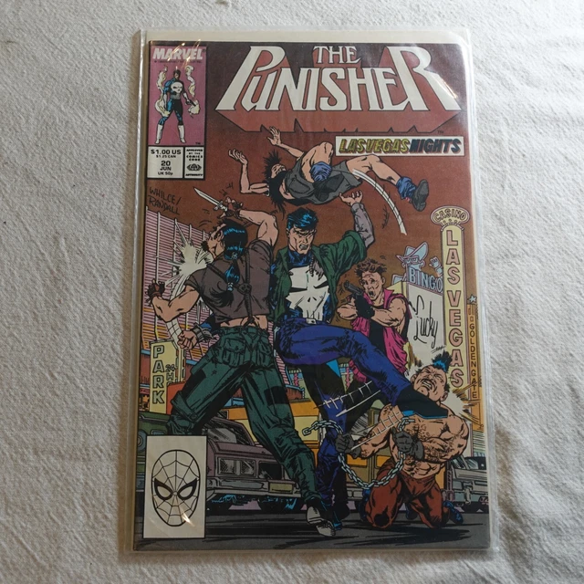The Punisher Issue 20 Marvel Comic Book