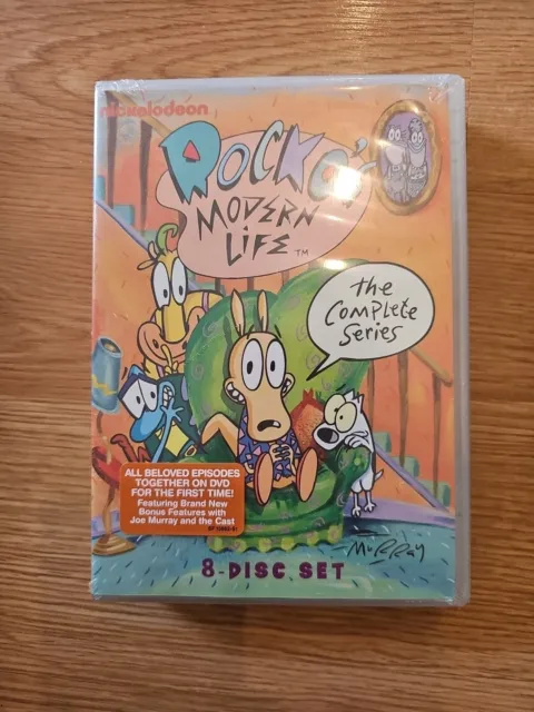 Rockos Modern Life: The Complete Series (DVD, 2013, 8-Disc Set) New Sealed