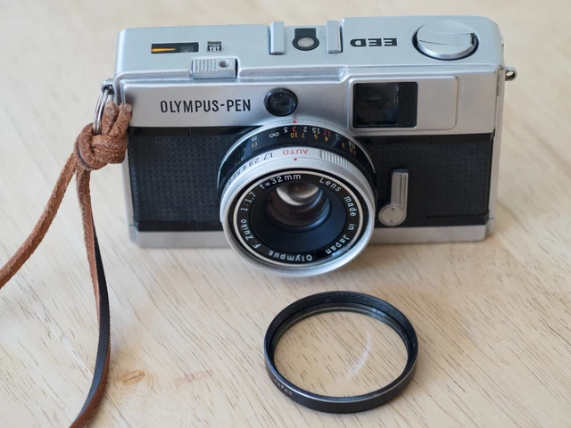 【動作確認・清掃済み】OLYMPUS PEN EED 32mm f1.7 Showcase - Olympus F.Zuiko 32mm f1.7 (refitted from Pen EED