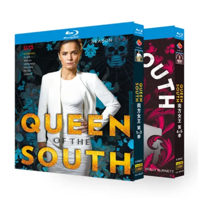 Queen of the South：The Complete Season 1-5 TV Series 8 Disc All Region Blu-ray