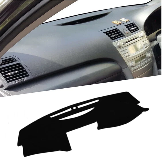 DASHBOARD COVER BLACK Out Dash Mat Suede Nonslip For Toyota/Camry
