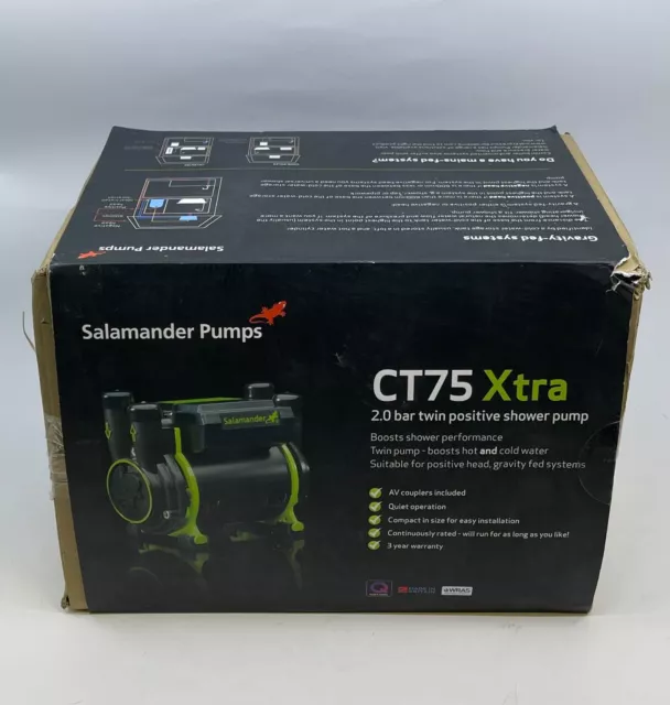 Salamander CT75XTRAS Pompa doccia doppia