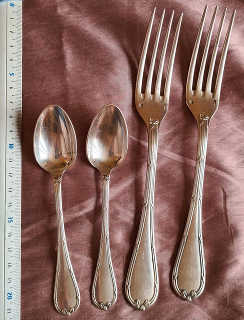 Lot De 12 Cuillères à Potage Uniplat – Le Bon Marché – Métal Argenté
