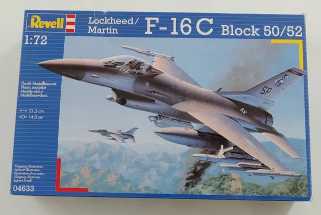 Revell F-16 C 1:72 Block 50/52 Bausatz, original