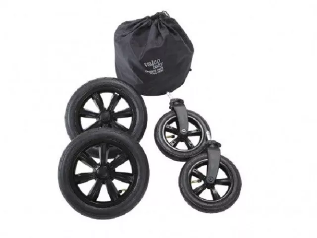 Valco Air Filled Sport 4-Pack Wheels For Snap Trend, Snap Duo Trend New Open Box