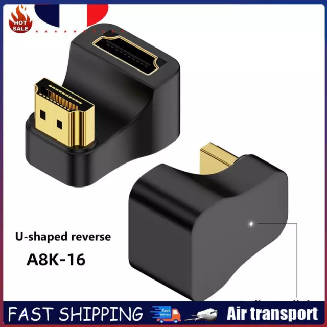 HDMI-compatible Male To Female Adapter UHD2.1 8K 60Hz 4K 120Hz 48Gbps (A8K-16) F