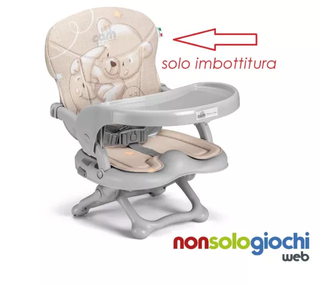 Imbottitura ricambio alzasedia seggiolino originale Smarty Cam -nuovo-Italia 2