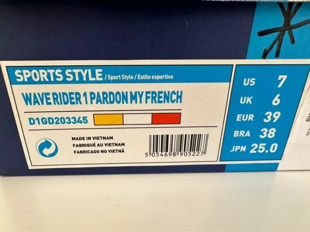 Dj Snake x Mizuno x Pardon my French sneakers Y2K Signées au Shinzo store Paris 2