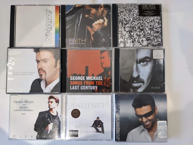 George Michael CD Job Lot Bundle Faith Older Patience TwentyFive