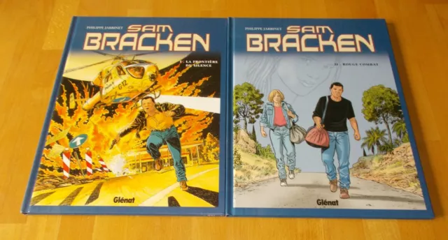 Lot Bd Sam Bracken Tomes 1 Et 2 Tous En Eo Jarbinet / Glenat