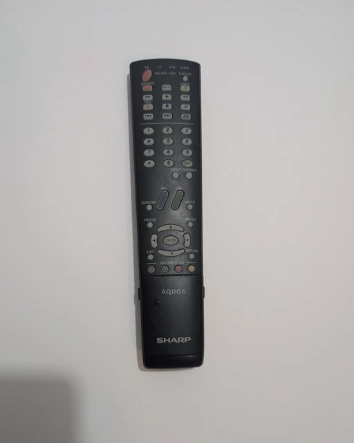 Replacement Remote For Sharp Aquos TV - Model SHW/RMC/0133 - Fits 40BL2EA 2020