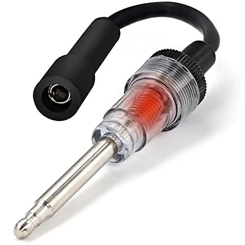 Inline Spark Tester, Plug Engine Ignition Tester, 6-12 Volt Fool-Proo...