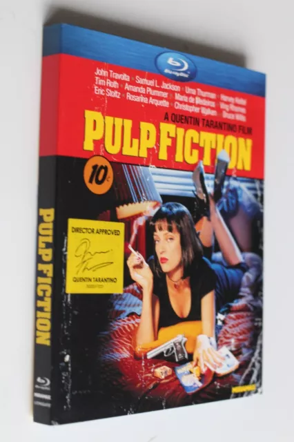 PULP FICTION : Blu-ray with Extremely  Rare OOP Slipcover  -  Bluray A usa/can