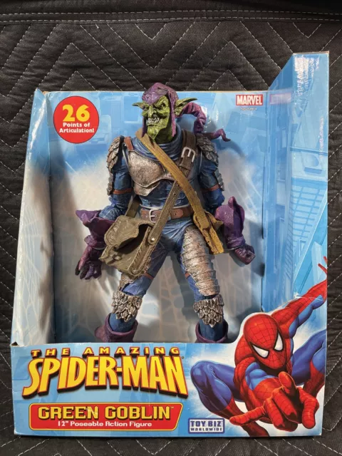 Amazing Spider-Man GREEN GOBLIN 12" Inch Marvel Action Figure - 2006 ToyBiz NEW