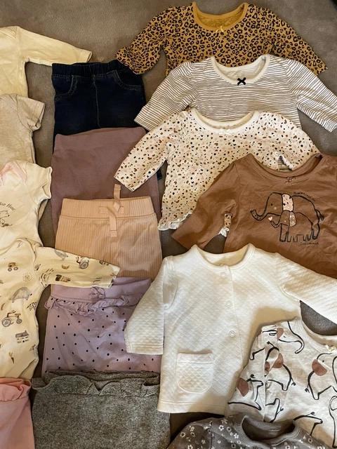 Baby girls age Firstsize clothing bundle 3