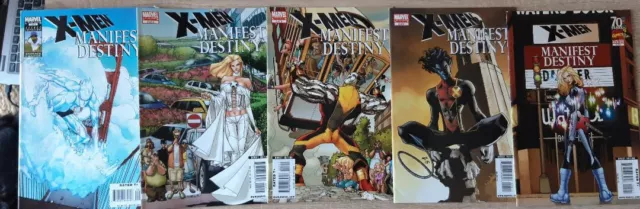 X-Men Manifest Destiny 1-5 (2008).- Serie Complete Marvel - Anglais