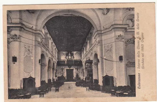 23-24107 - Napoli Calvizzano - Chiesa Maria Delle Grazie Interno Viaggiata 1933