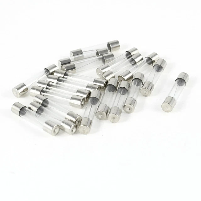 20pcs Blow rapide Tube en verre fusible 10A 250V 6x30mm