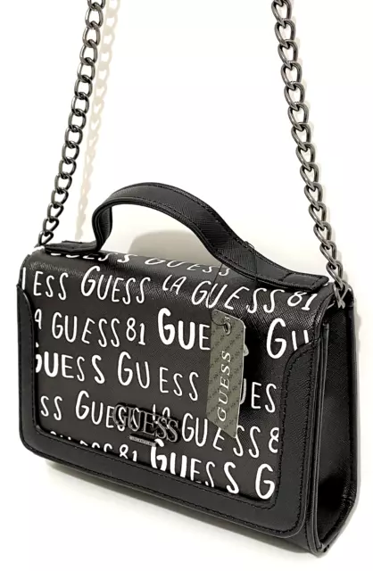 Guess Handbag Purse Crossbody Shoulder Hand Bag Small Satchel Barrel Bria