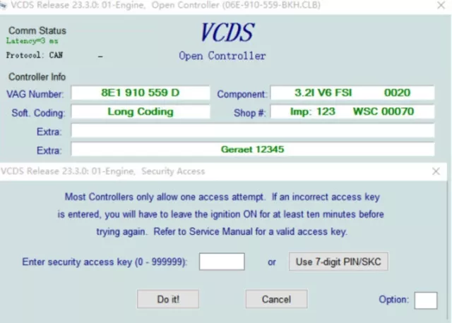 VCDS VAG-COM DIAGNOSTICS SERVICE CODING NOTTINGHAM Audi Seat VW Skoda  CARPLAY