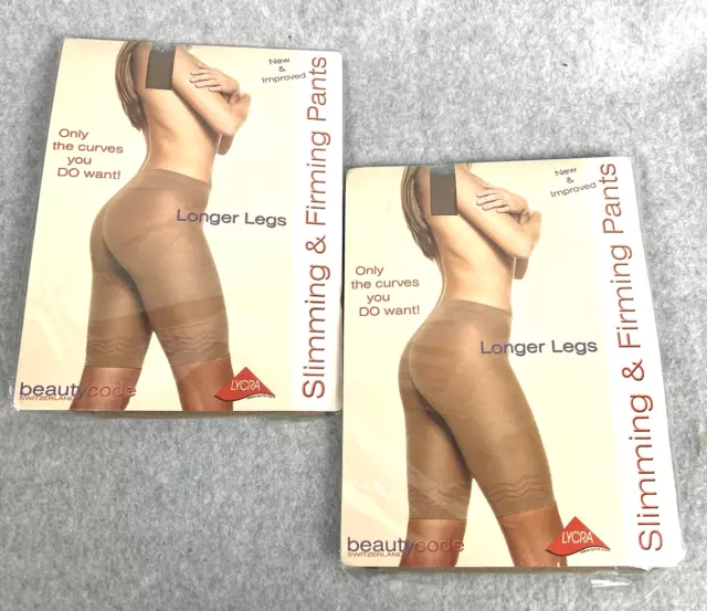 Spanx Assets Shaping Shorts Womens Medium High Waist Beige Shaper M