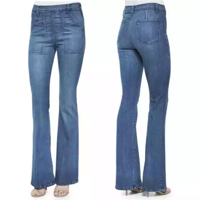 FRAME Denim Women’s Le Flare De Francoise Wide Leg High Rise Jeans 27