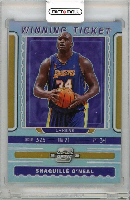 2019-20 Panini Contenders Optic Shaquille O Neal Winning Tickets