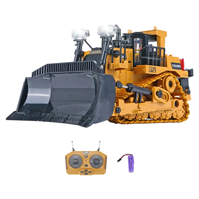  9 CHANNEL 2.4G Radio Controlled Car 1/24 RC Crawler Heavy Bulldozer