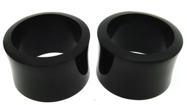 Pair Of Organic 4G (5Mm) Buffalo Horn Tunnels Plugs Plug