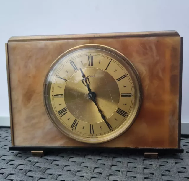 Metamec 5S101 Electric Mantel Shelf Table Clock