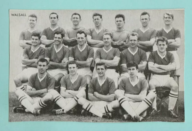 Football - D. C. Thomson  - Star Team Of 1961 -  Walsall  -  1961