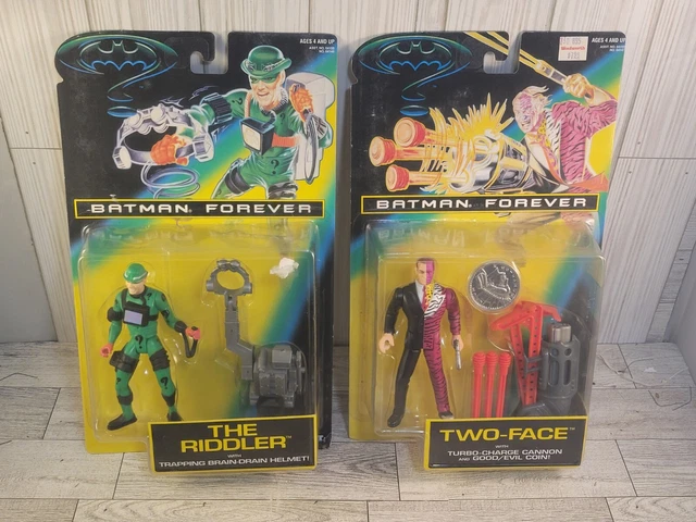 BATMAN FOREVER TWO Face and Riddler Kenner Action EUR 38,21 - PicClick FR
