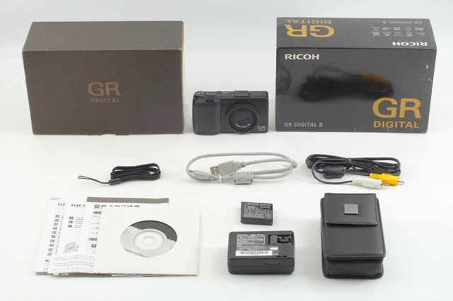 SH 017 [MINT in BOX] Ricoh GR DIGITAL II 10.1MP Digital Camera From Japan #V01
