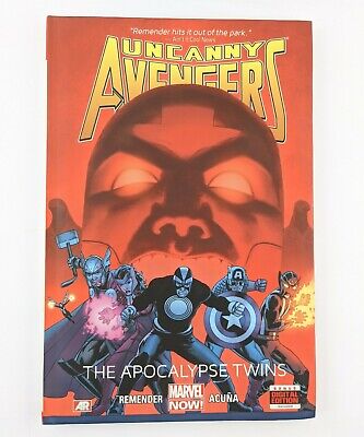 UNCANNY AVENGERS VOL #2 APOCALYPSE TWINS HARDCOVER Marvel Comics #6-11 HC