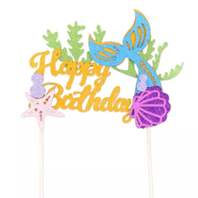Glisten Party Table Supplies Cake Topper Cupcake Topper Cake Decoration