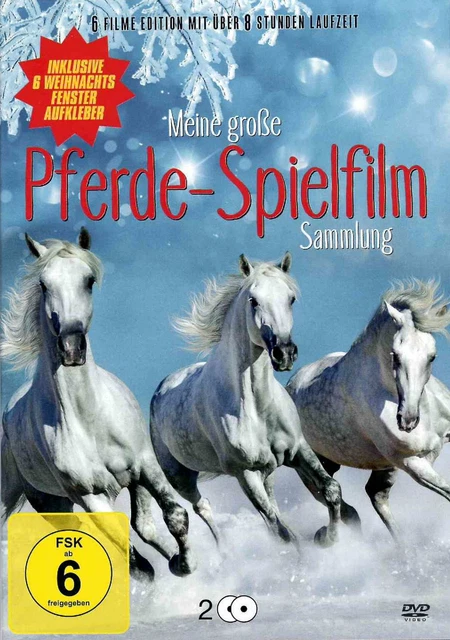 Meine große Pferde Spielfilm Sammlung | Weihnachten Edition | 6 Filme [FSK6] DVD
