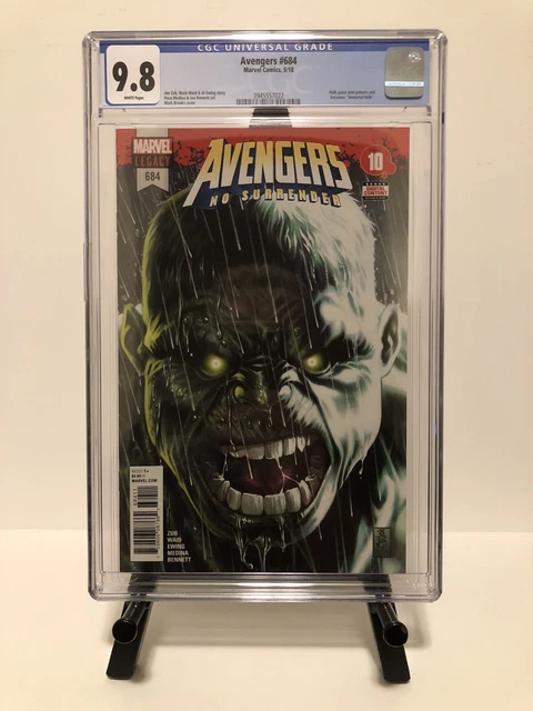 Avengers #684 CGC 9.8 (NM/MT) 1st Immortal Hulk / 2018 Marvel