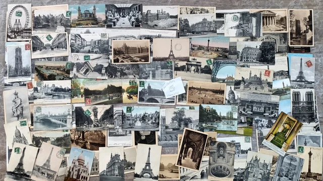 Superbe Lot de 100 CPA de Paris n0  5