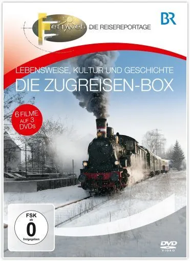 DVD Die Grosse Eisenbahn Reise Box von Br Fernweh 3DVDs