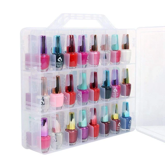 Porta organizer smalto, organizzatore universale trasparente portatile e Th N1C4