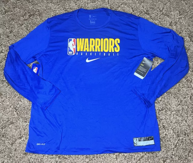 NIKE Golden State Warriors Cartoon Ball Dri-FIT NBA T-Shirt DH7023