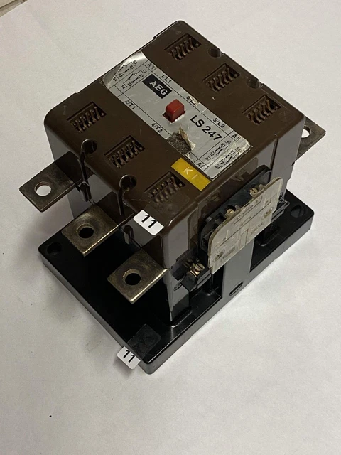 Schütz AEG LS 177 AC3:90kW/380V, AC1 Ith: 225A, Spule: 230V gebraucht